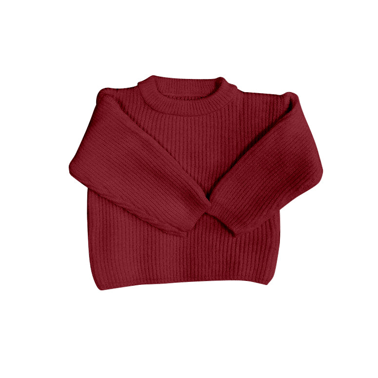Baby Girls Fall Wine Color Sweaters
