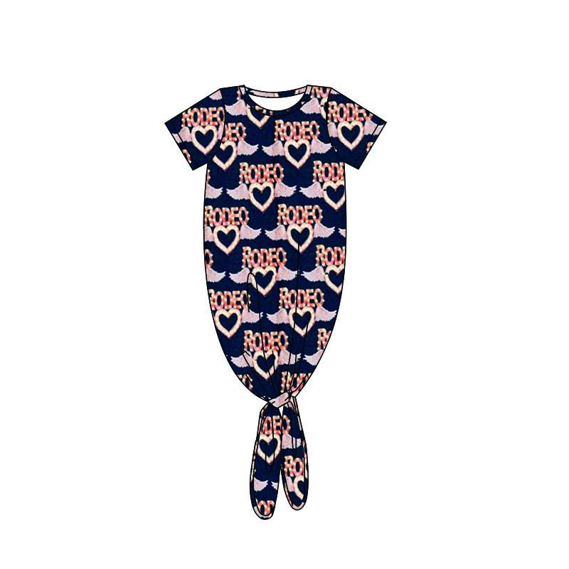 Baby newborn western rodeo gown