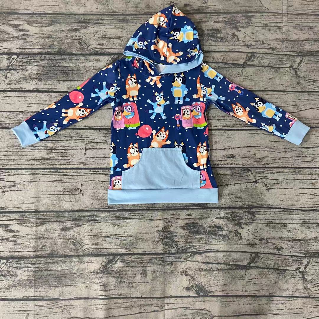 Boys dog hoodie top