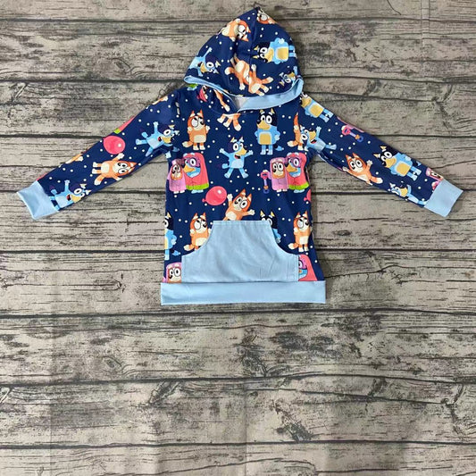 Boys dog hoodie top