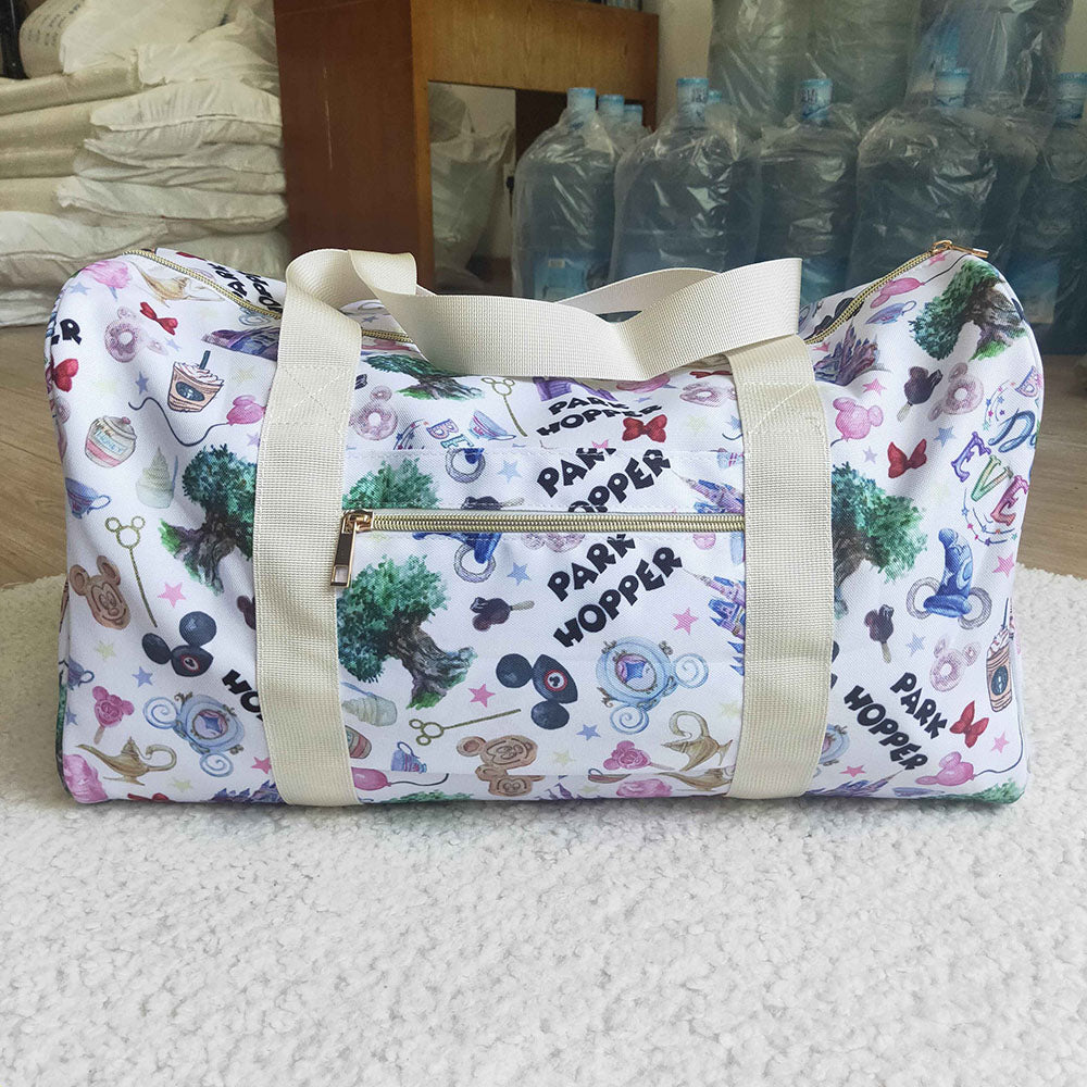 Castle Cartoon Gym bags