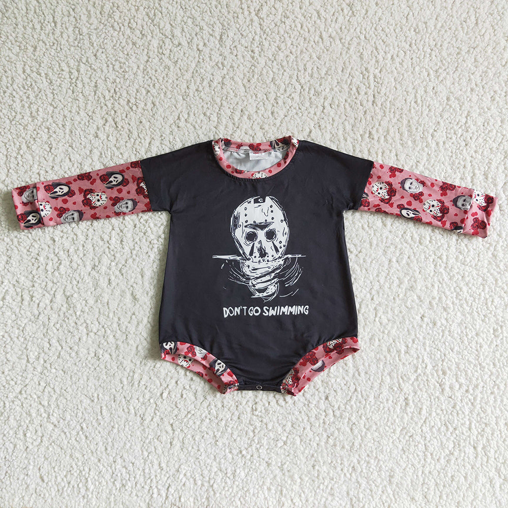Baby girls Halloween flower rompers (can choose headband here)