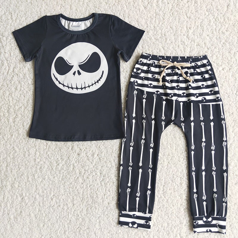 Boys Jack Halloween pants sets
