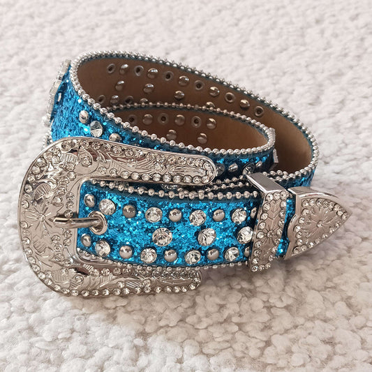 Baby Girls Sparkle Rhinestone Belts