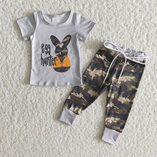 Boys Egg hunter camo easter sets