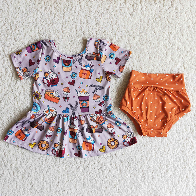 Pumpkin bummie set