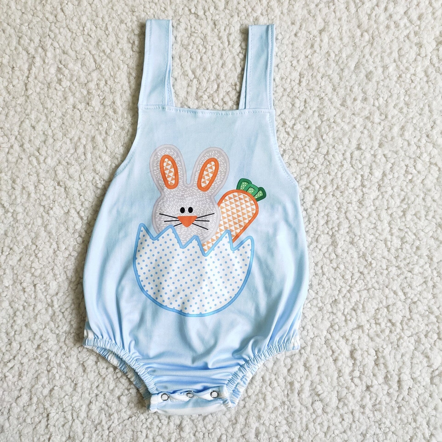 Baby boys Easter rabbit bunny romper