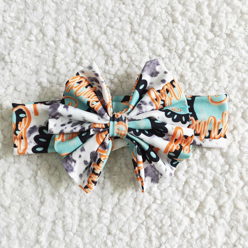 Baby girls western beth summer bummie sets(can choose headband here)