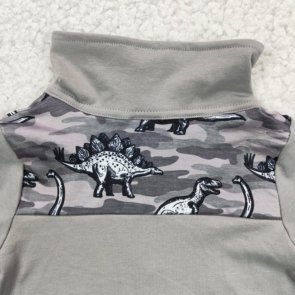 Baby Boys Dinosaur Grey pullovers Tops