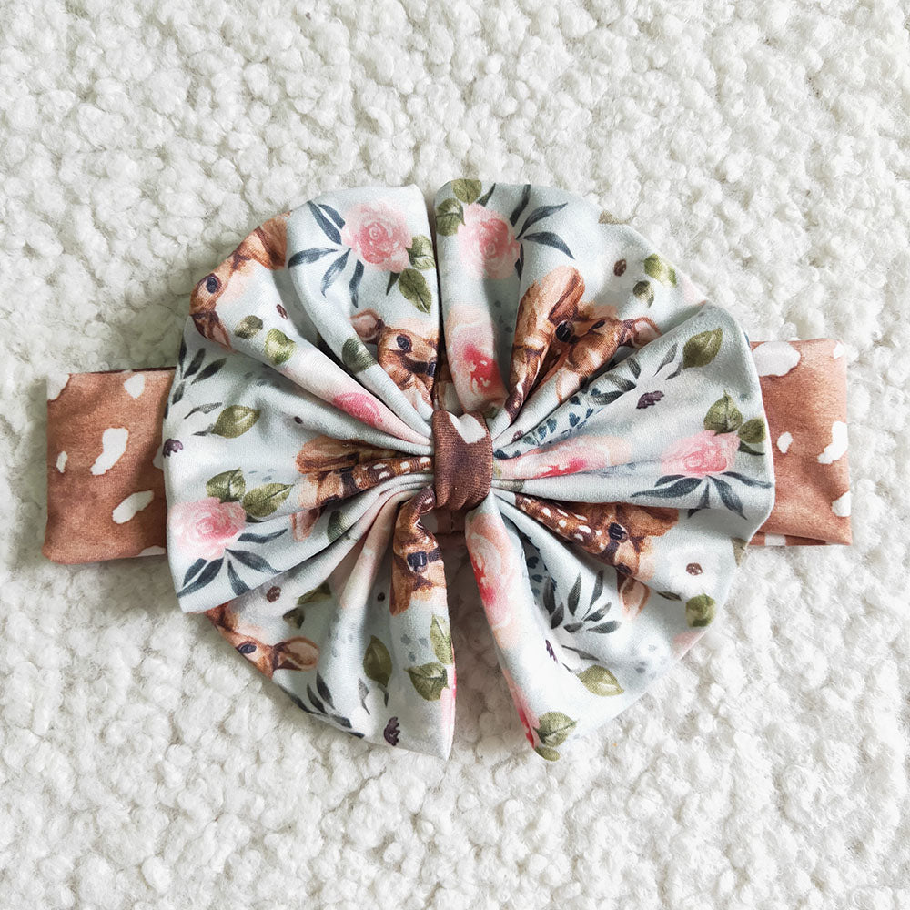 Baby girls deer tunic bell pants sets(can choose headband here)