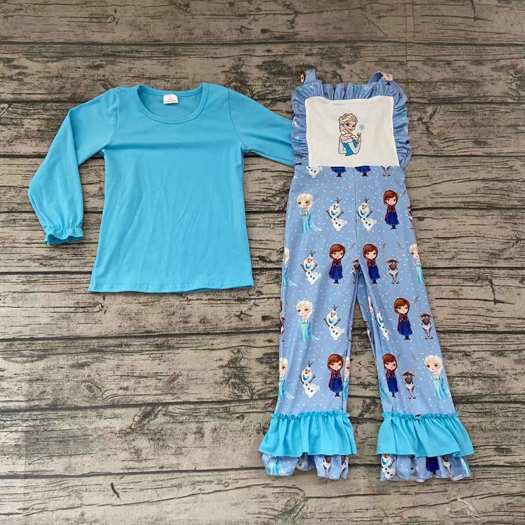 Princess overall 2pcs sets