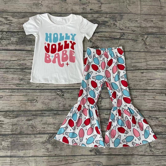 Holly Christmas Pants Sets