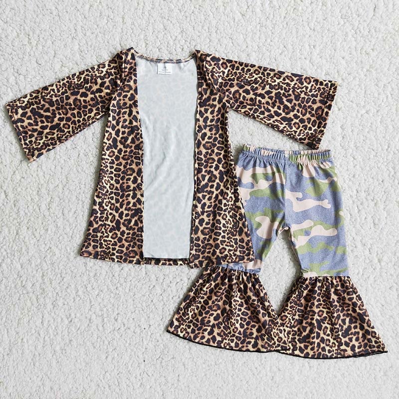 Leopard Cardigan bell sets-Promotion