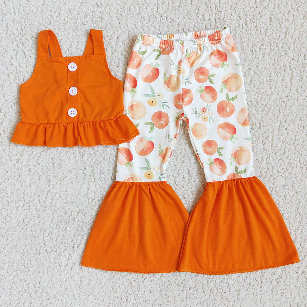 Orange Peach Bell Sets