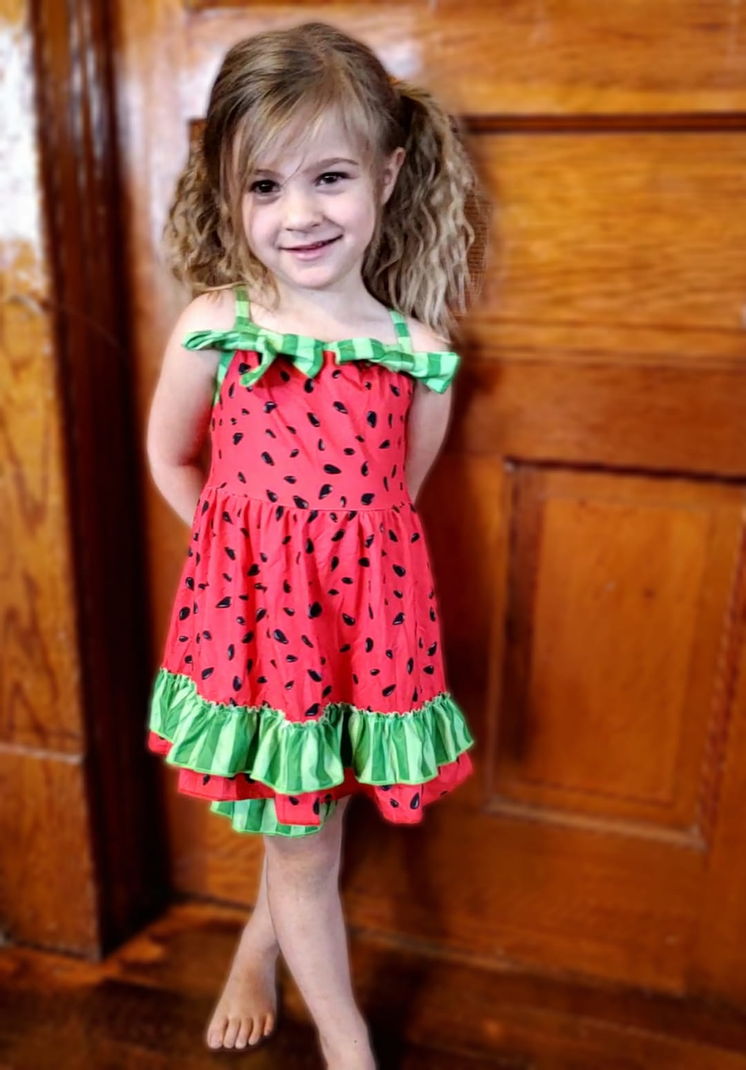 Watermelon seeds shorts sets