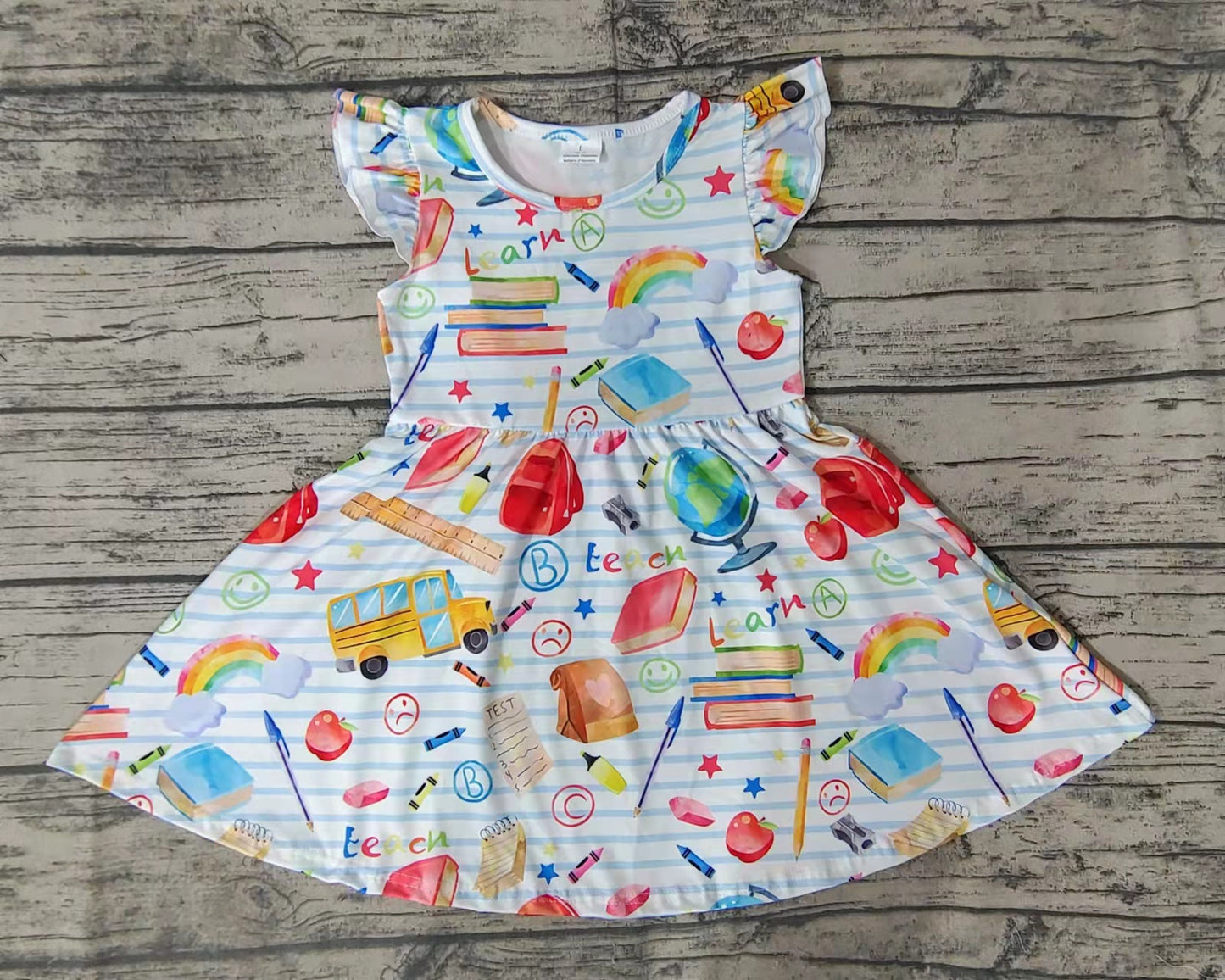 Baby girls back to school dresses