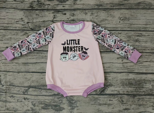 Baby girls Halloween little pink rompers