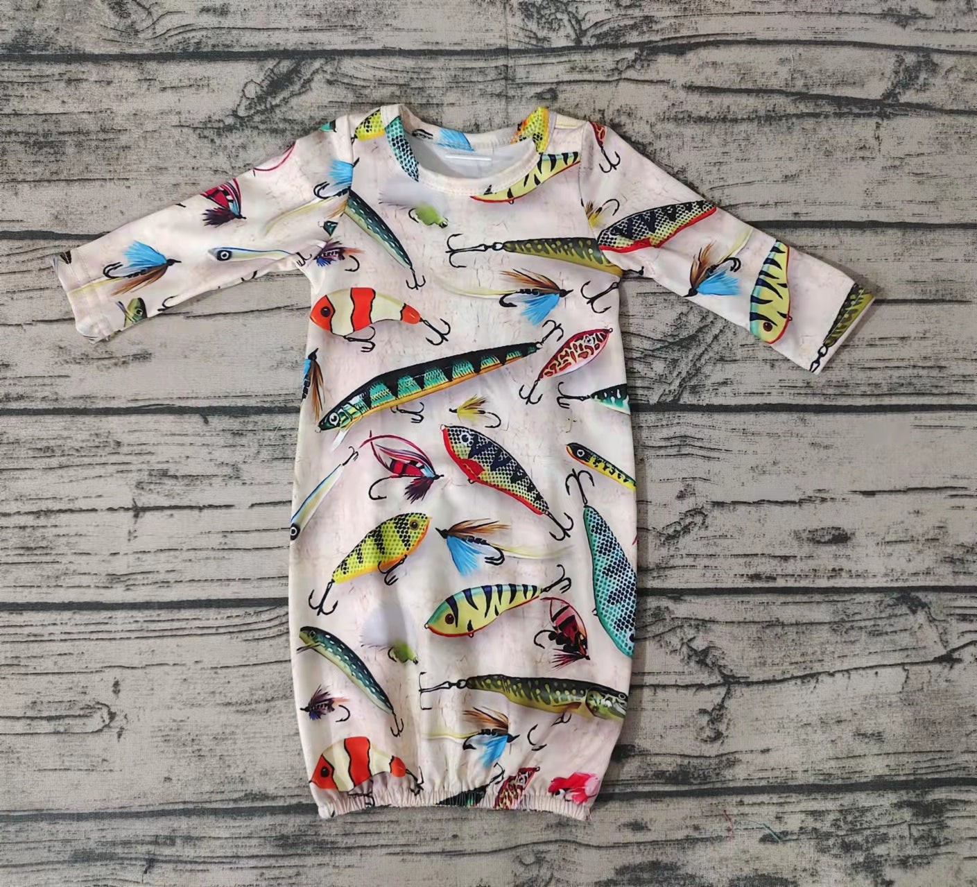 Baby newborn fishing gown