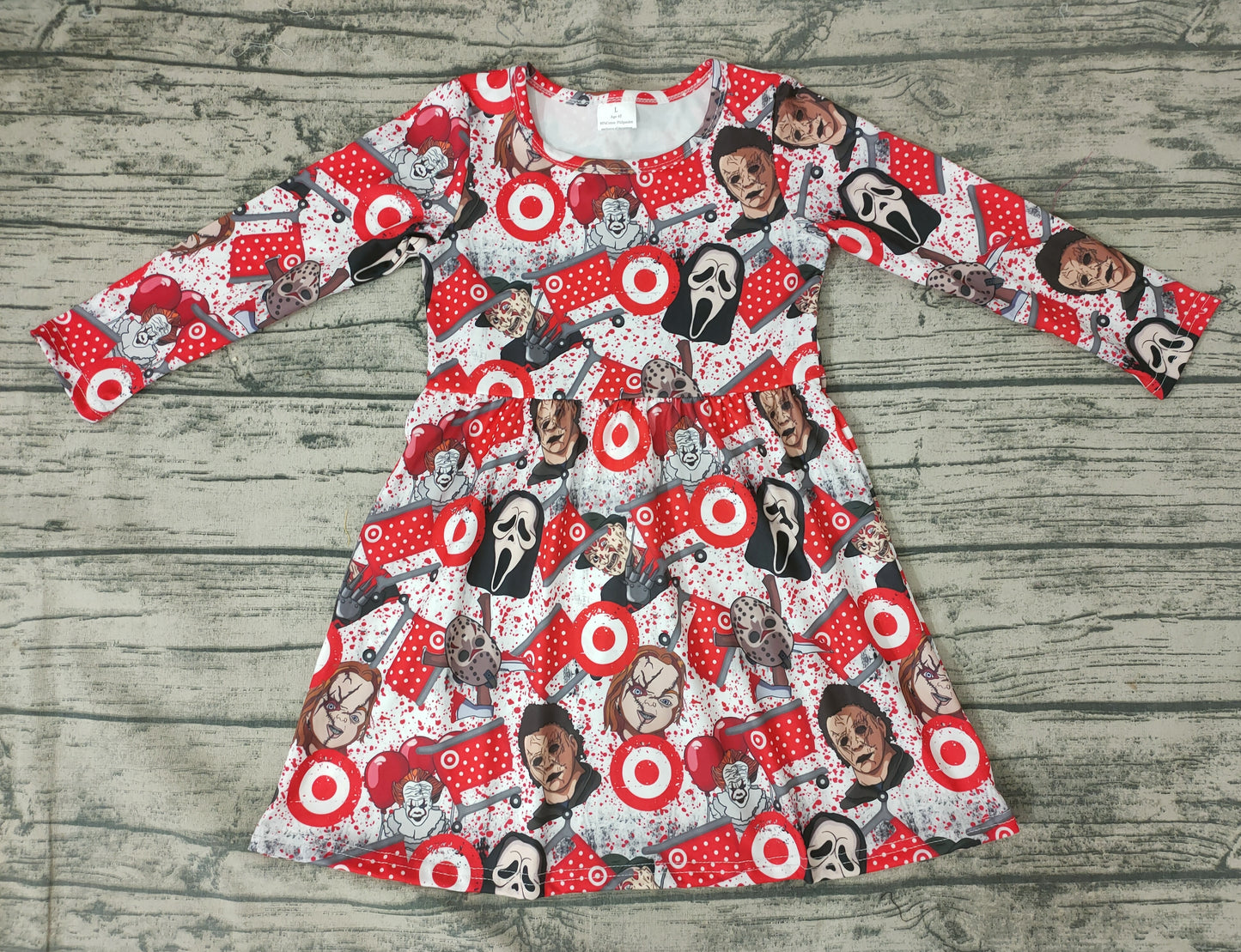Baby girls Halloween circle dresses