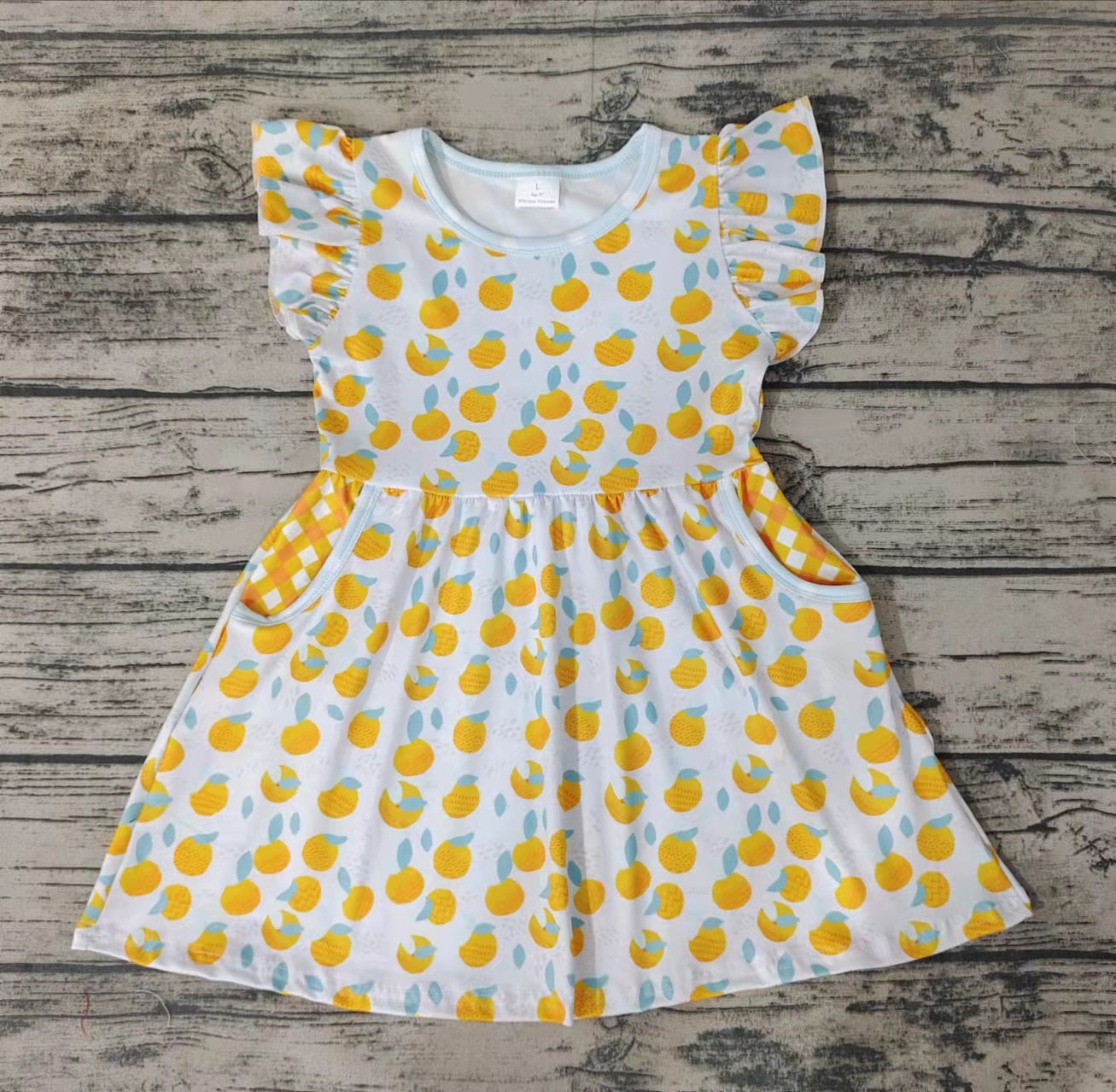 Baby girls summer peach sister sets preorder