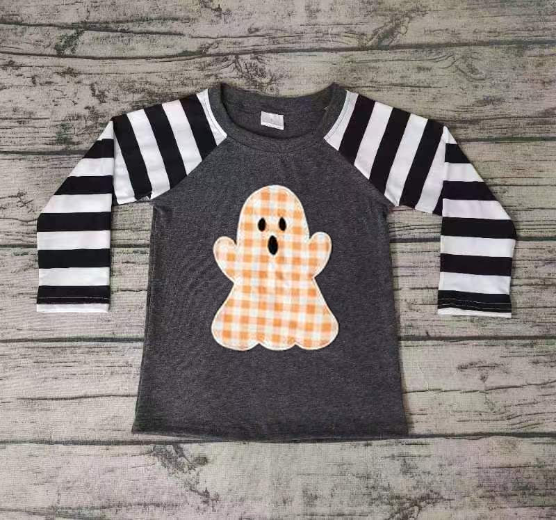Baby Boys long sleeve ghost Halloween shirts