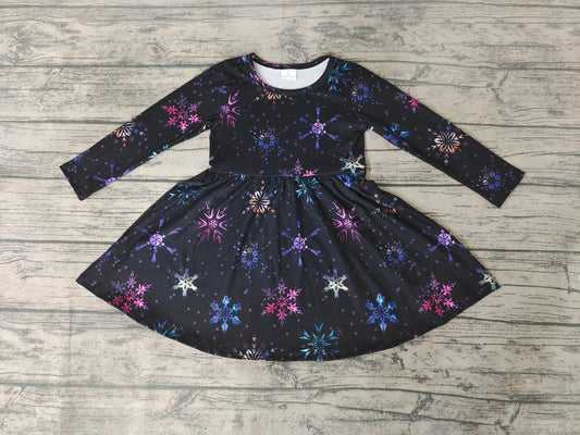 Baby girls snow flake dresses