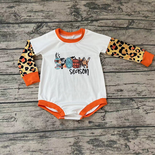 Baby girls Halloween spooky rompers