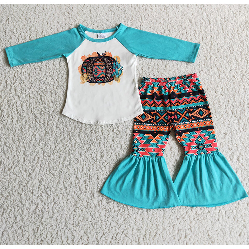 Pumpkin aztec bell set