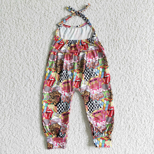 Baby girls Mouth Jumpsuits