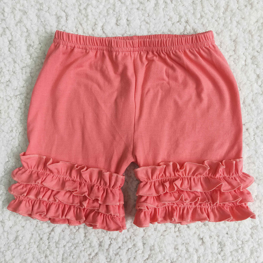 Watermelon icing ruffle shorts