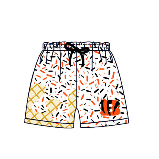 Preorder (moq 5)Baby Boys Cincinnati Bengals Drip Sprinkles Team Shorts Bottom