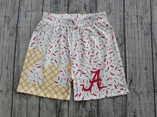 Preorder(moq 5) Baby Boys Alabama Team Shorts Bottoms