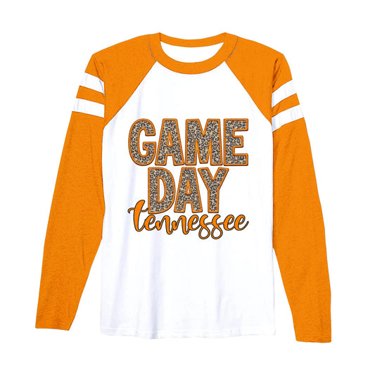 Baby Girls Long Sleeve Tennessee Team Tee Shirts Preorder(moq 5)