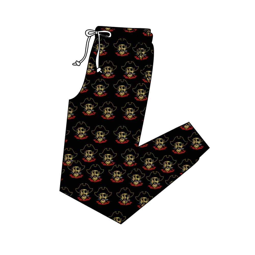 Preorder (moq 5)Baby Kids Black Raider Team Pants
