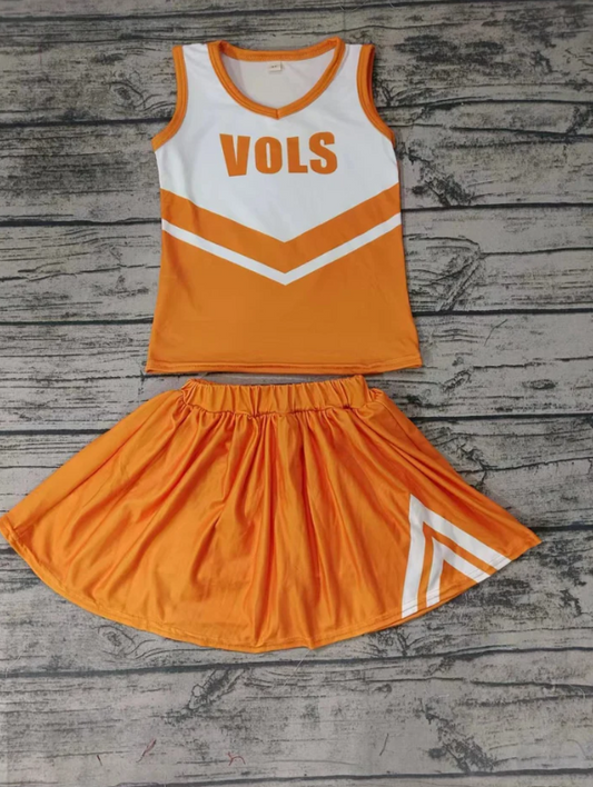 Baby Girls Team Top Skirts Clothes Sets split order preorder May 16th
