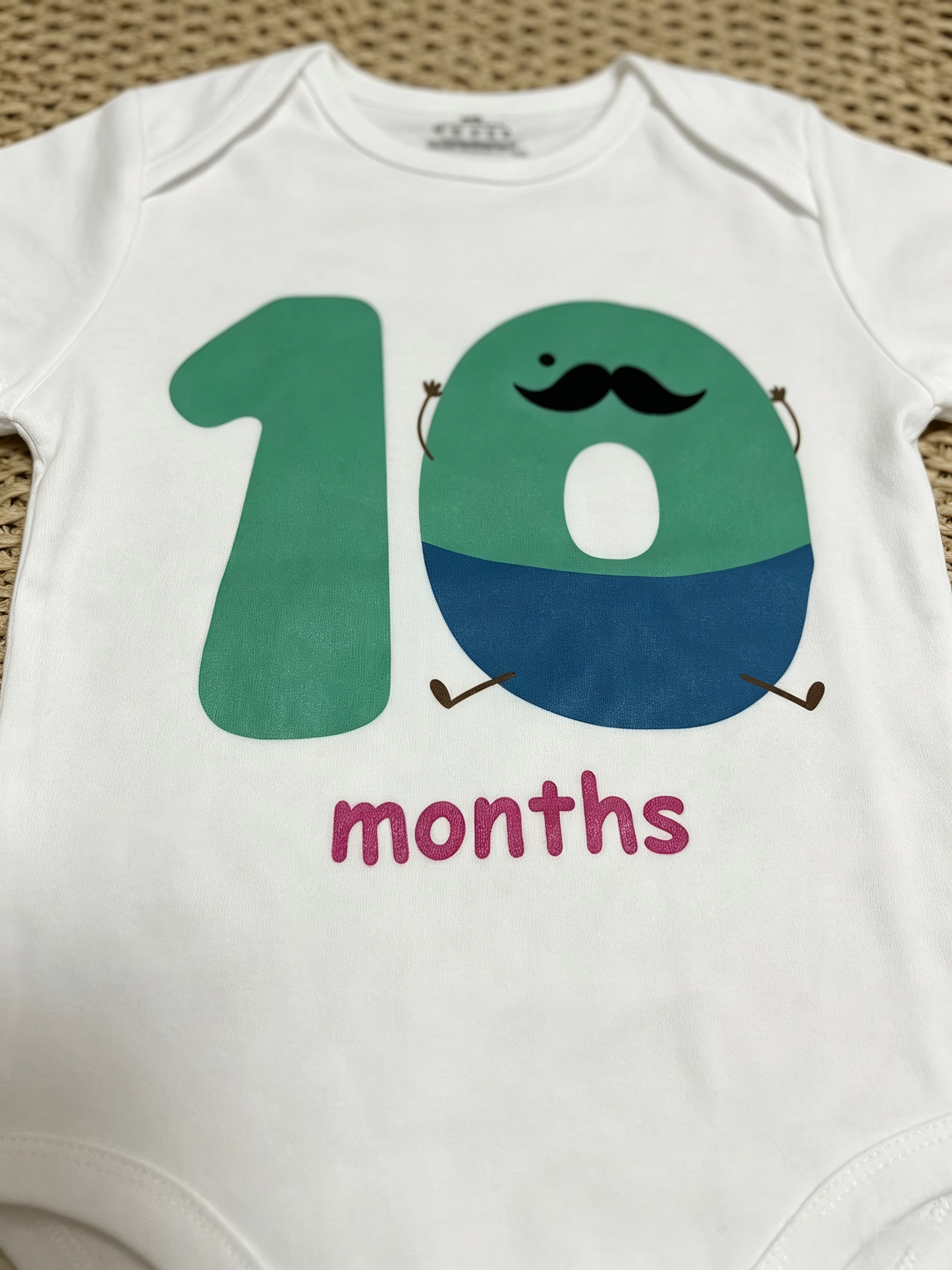 Sibling Baby Boys Girls Short Sleeve Vinyl Rompers