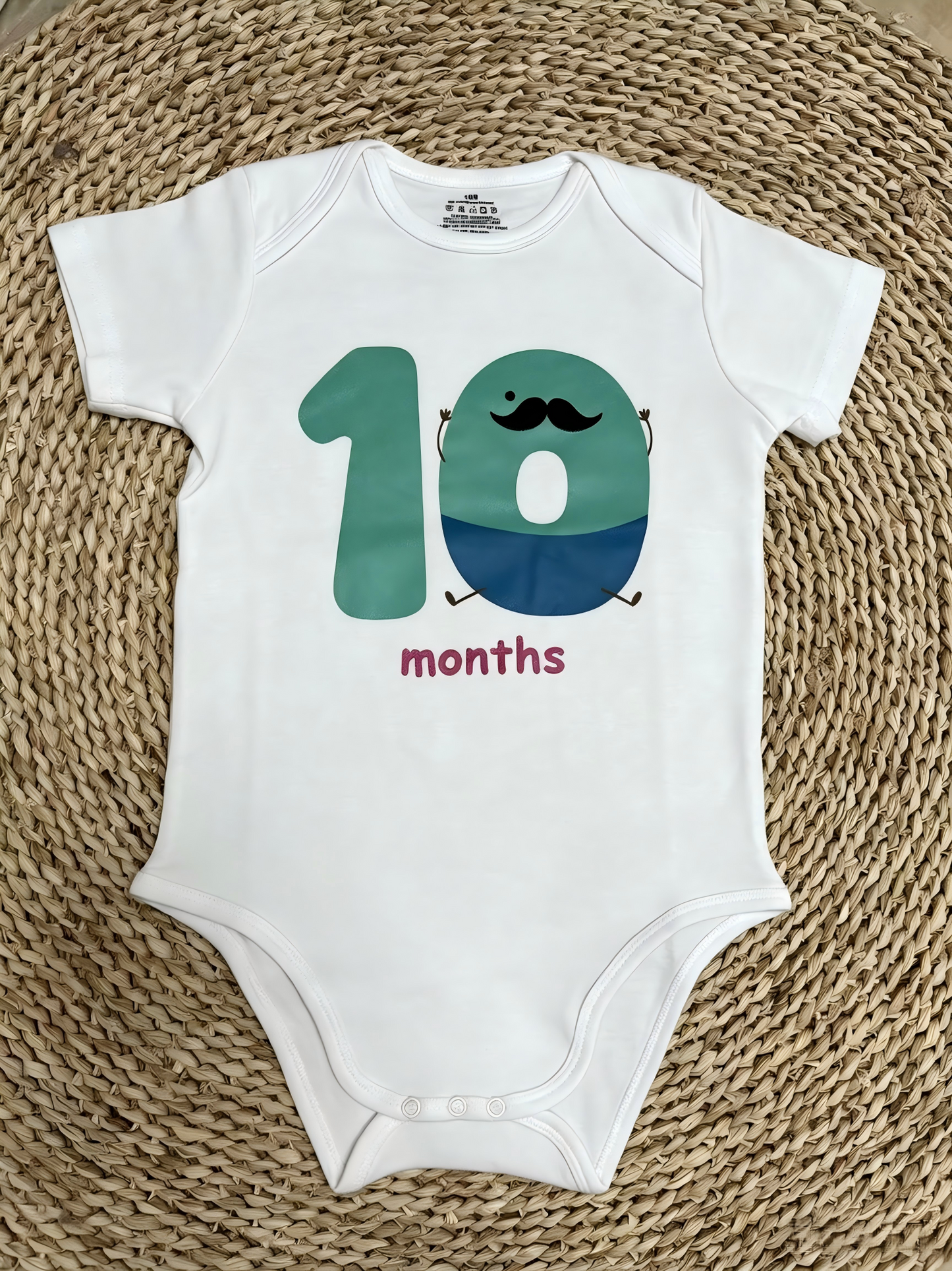 Sibling Baby Boys Girls Short Sleeve Vinyl Rompers