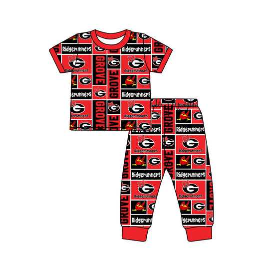 Baby Boys Grove Team Shirt Top Pants Pajamas Clothes Sets split order preorder May 20th