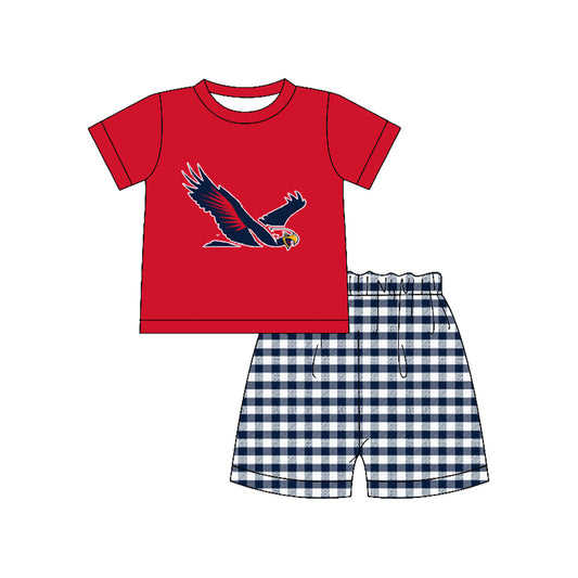 Preorder moq 5 Baby Boys Redland eagles Shorts Team Clothes Set