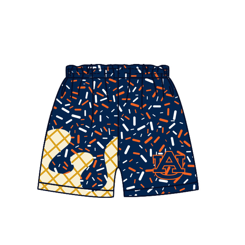 Preorder(moq 5) Baby Boys Navy AU Team Sports Shorts