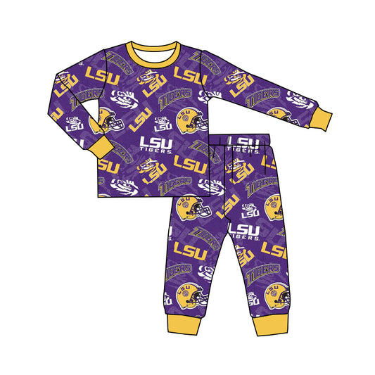 Baby Kids Team LS Pants Pajamas Clothes Sets preorder(moq 5)