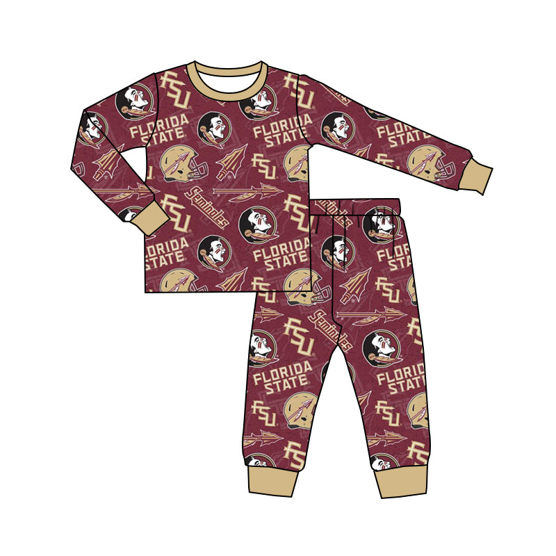 Baby Kids Team FL Pants Pajamas Clothes Sets preorder(moq 5)