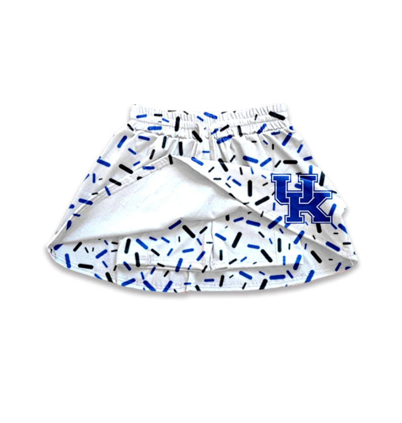 Preorder(moq 5) Baby Girls UK Team Skort Shorts Bottoms