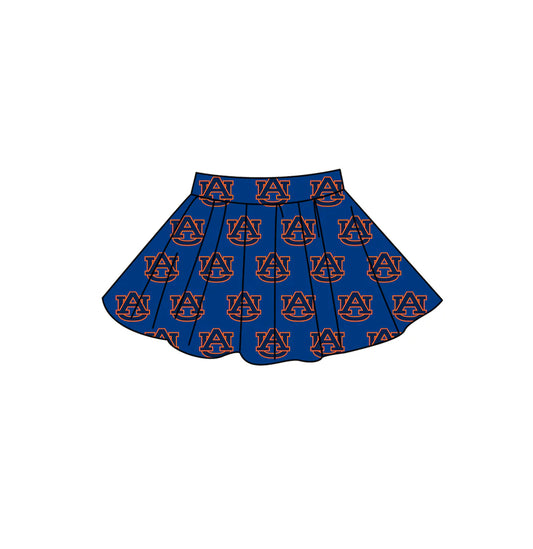 Preorder moq 5 Adult Women Blue AU Team Skirt Shorts Bottom
