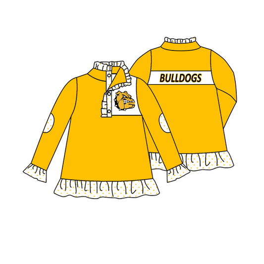 Baby Girls Team 6 Buttons Shirts Pullovers preorder(moq 5)