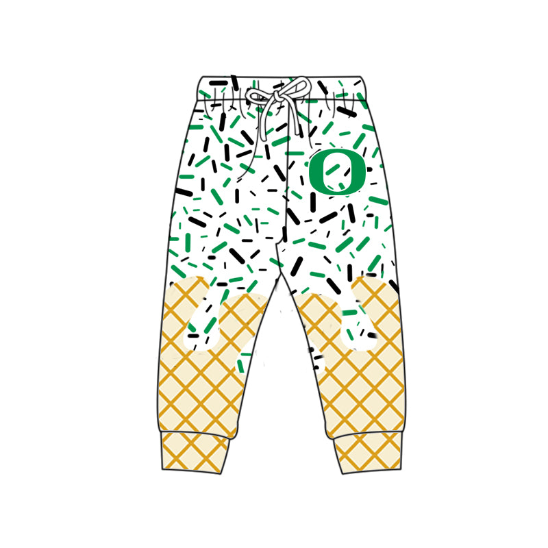 Preorder (moq 5)Baby Boys Green O Drip Team Pant