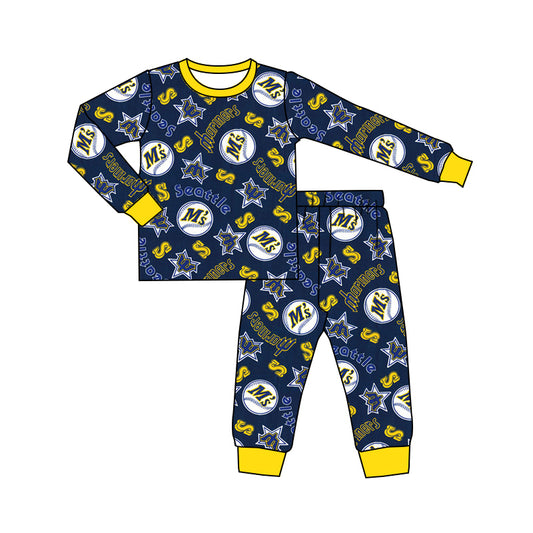 Baby Kids Team Se Pants Pajamas Clothes Sets preorder(moq 5)