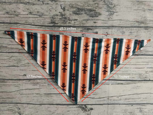 Western Dogs Cute Aztec Bandanas preorder(moq 5)