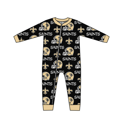 Baby Kids Team Sa Long Sleeve Zip Rompers preorder(moq 5)