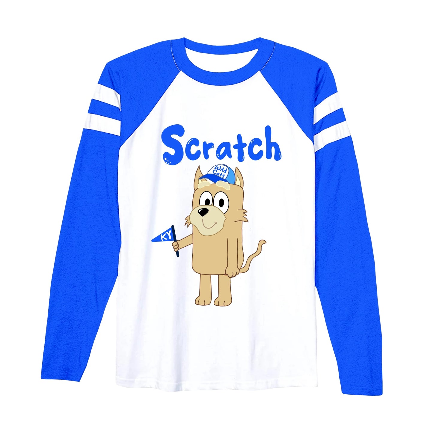 Baby Girls Long Sleeve Dog KY Team Tee Shirts Preorder(moq 5)